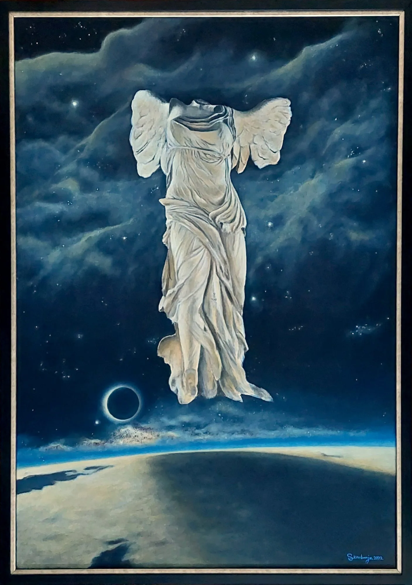 Slika „Nika“, ulje na platnu, 70 × 100 cm, Biljana Skrobonja